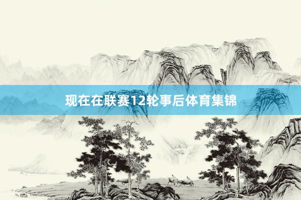 现在在联赛12轮事后体育集锦