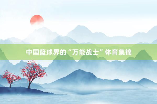 中国篮球界的“万能战士”体育集锦