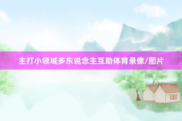 主打小领域多东说念主互助体育录像/图片