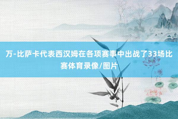 万-比萨卡代表西汉姆在各项赛事中出战了33场比赛体育录像/图片