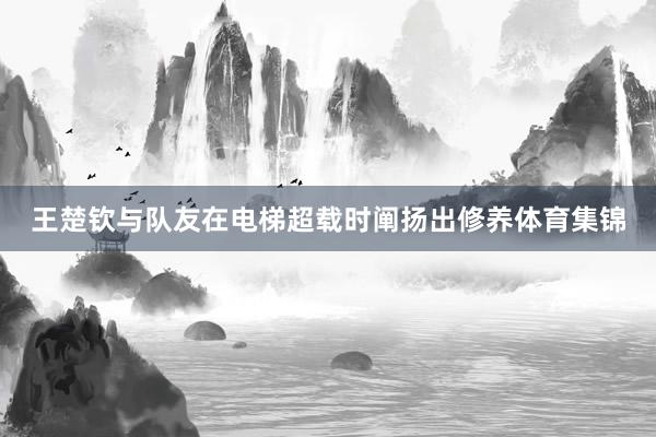 王楚钦与队友在电梯超载时阐扬出修养体育集锦