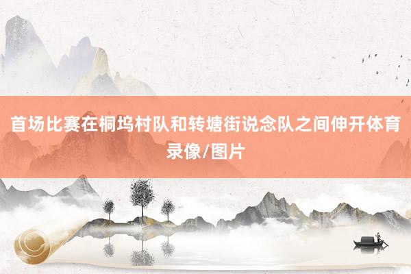 首场比赛在桐坞村队和转塘街说念队之间伸开体育录像/图片