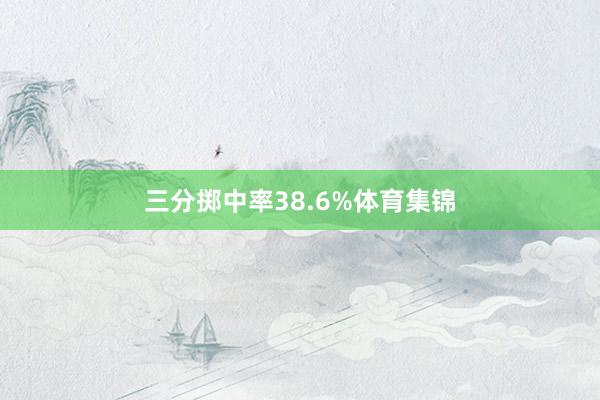 三分掷中率38.6%体育集锦