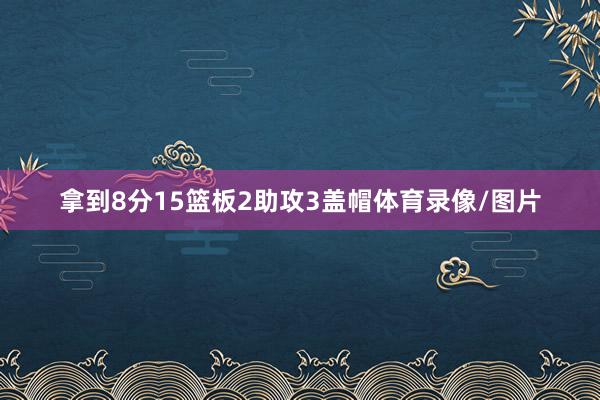 拿到8分15篮板2助攻3盖帽体育录像/图片