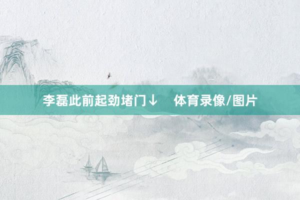李磊此前起劲堵门↓    体育录像/图片