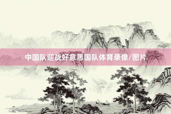 中国队迎战好意思国队体育录像/图片